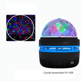 Starry Sky Empty Aurora Water Pattern Atmosphere Projection Stage Lights (Option: 4W-Crystal)